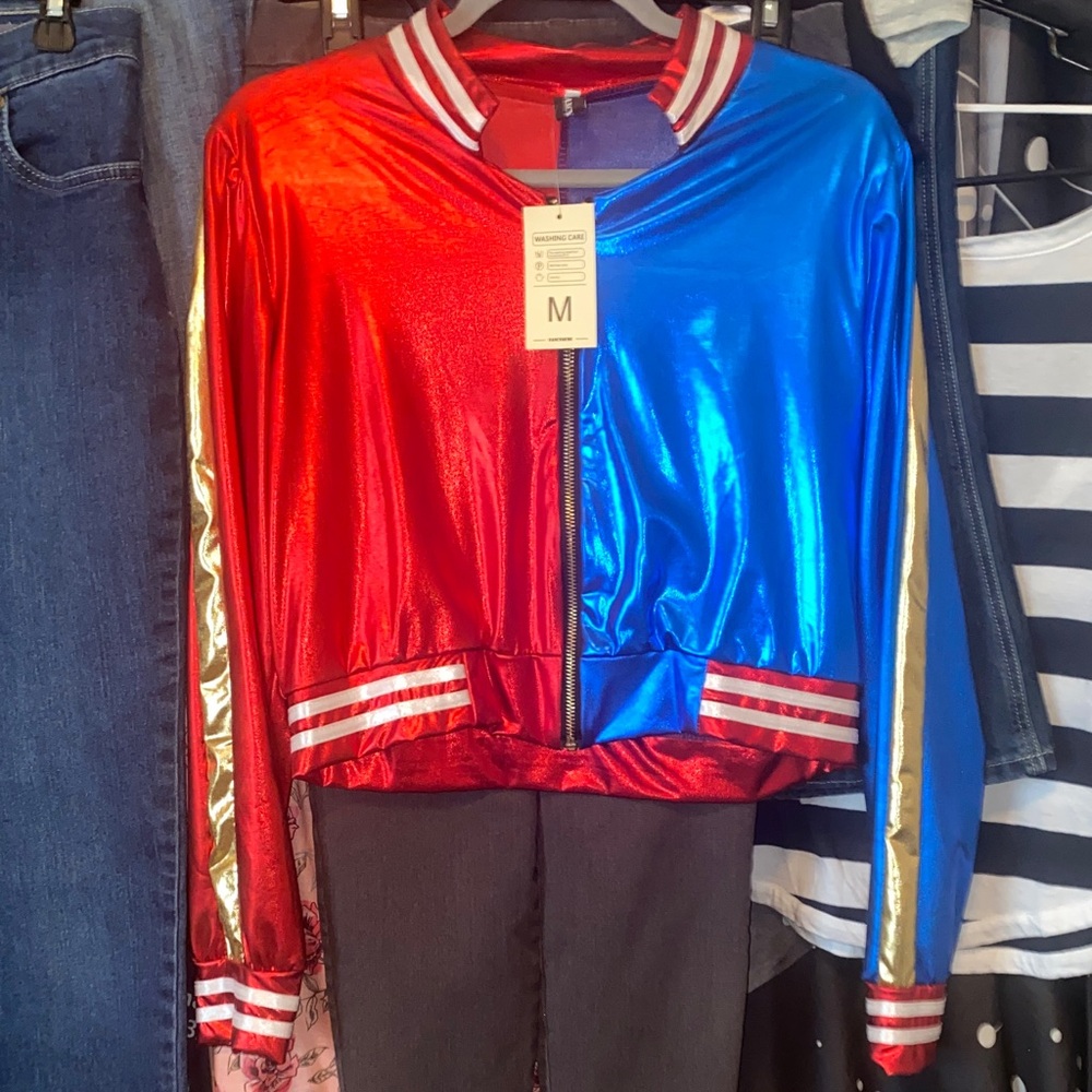 Women's Bomber Costume Cosplay Jacket